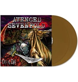 AVENGED SEVENFOLD / City of Evil  (Gold, Colored Vinyl, Gatefold LP Jacket)