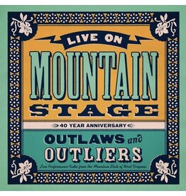 VARIOUS ARTISTS / LIVE ON MOUNTAIN STAGE: OUTLAWS & OUTLIERS (2LP)