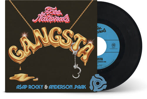 洋楽 Free Nationals Gangsta ASAP ROCKY 7inch free-nationals-gangsta-feat-