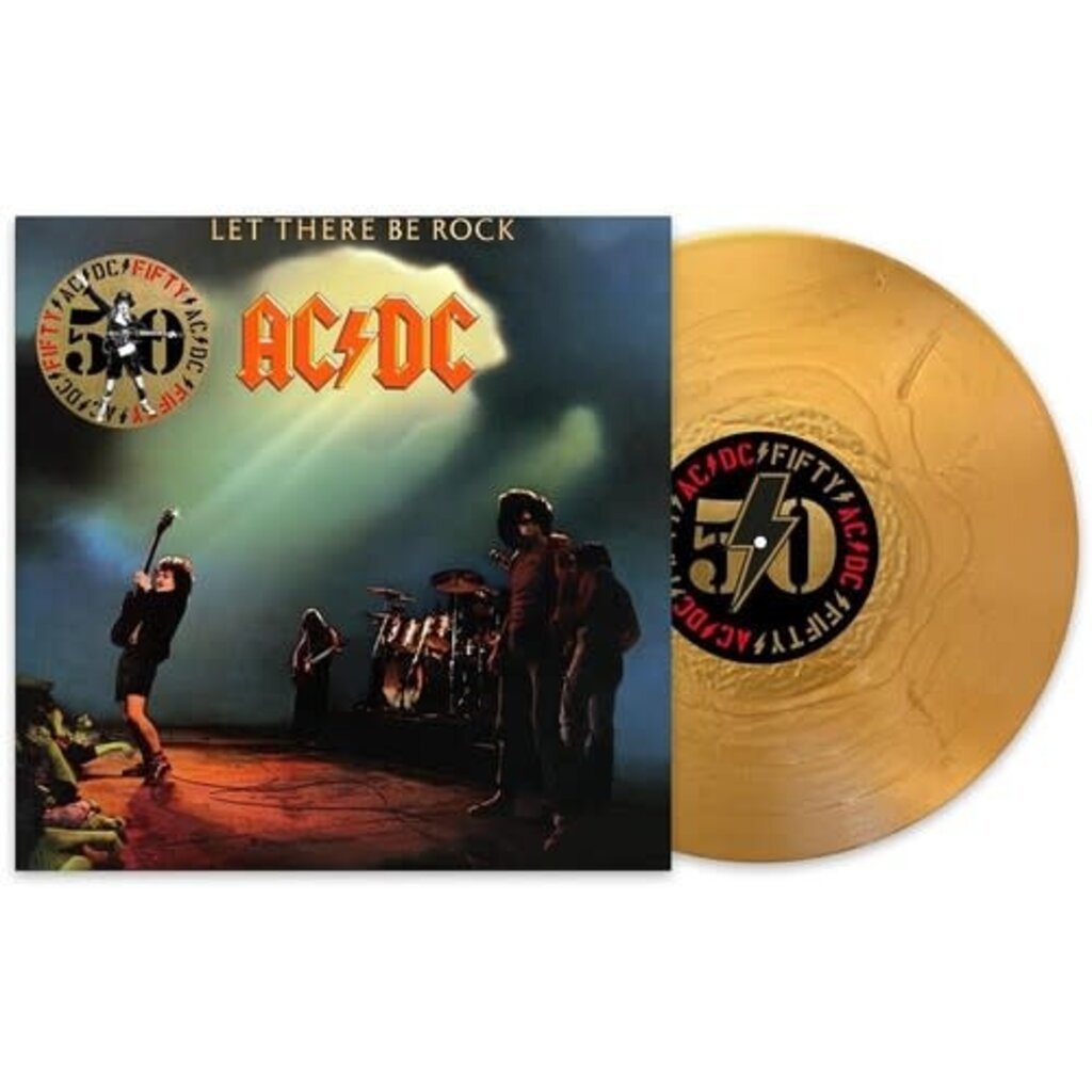 AC/DC / Let There Be Rock (Limited Edition, Colored Vinyl, Gold)