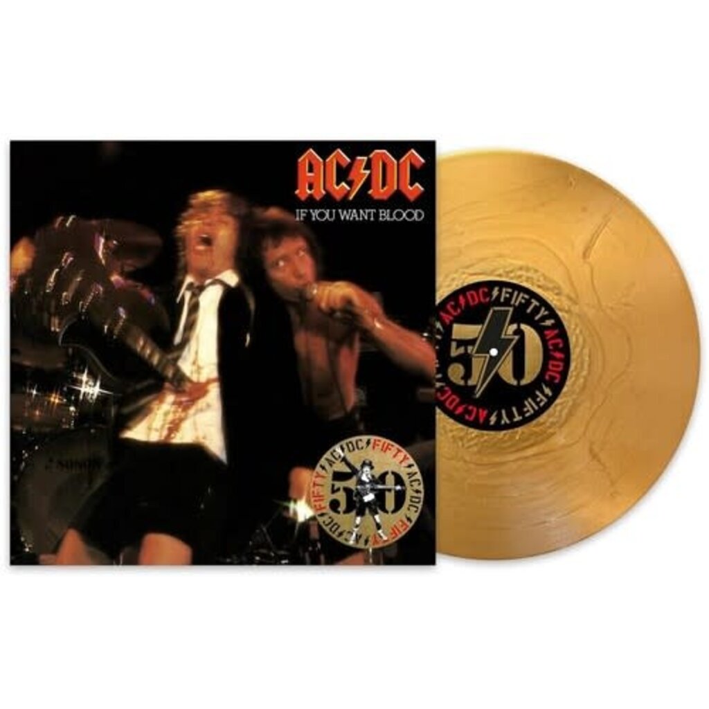 AC/DC / If You Want Blood You've Got It (Limited Edition, Colored Vinyl, Gold)