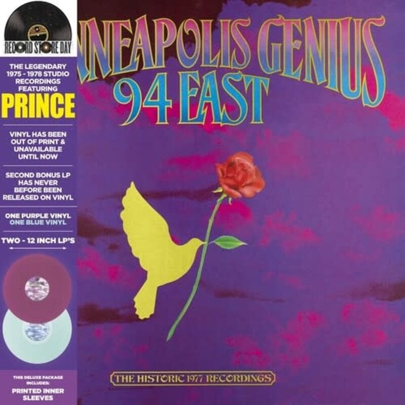 94 EAST / PRINCE / Minneapolis Genius (IEX)(Colored Vinyl, Blue, Purple, Bonus Vinyl, Bonus Tracks)