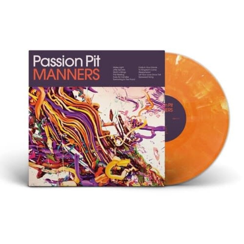 PASSION PIT / Manners (Indie Exclusive, Colored Vinyl, Orange, Anniversary Edition)