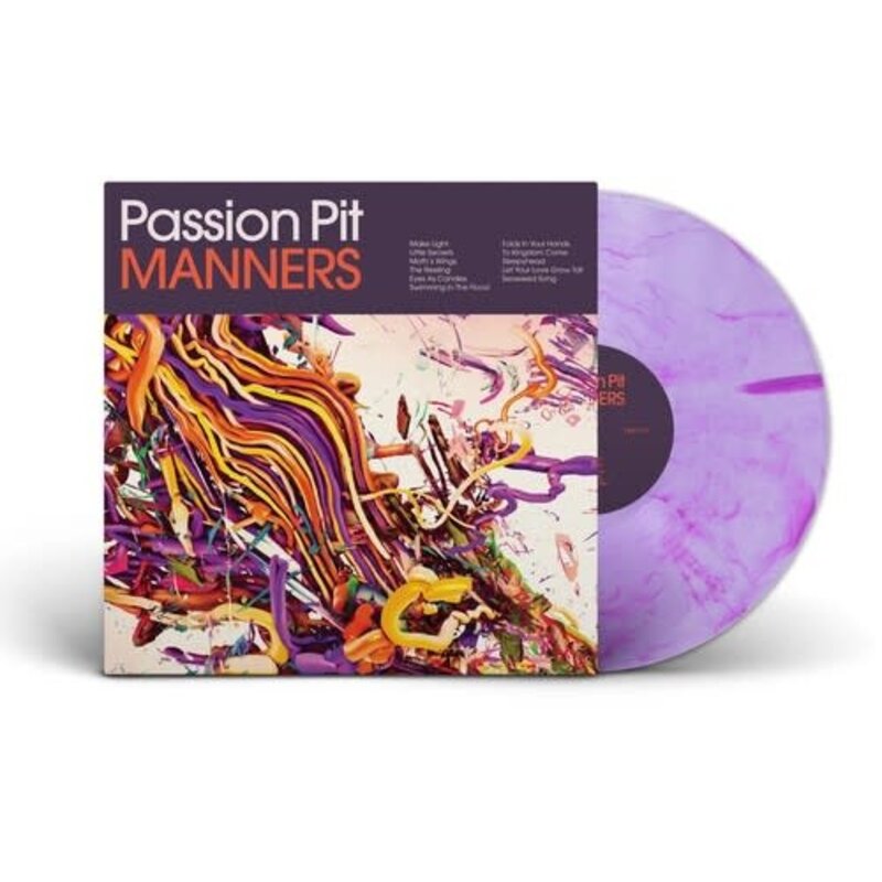 PASSION PIT / Manners (Colored Vinyl, Anniversary Edition, Lavender)