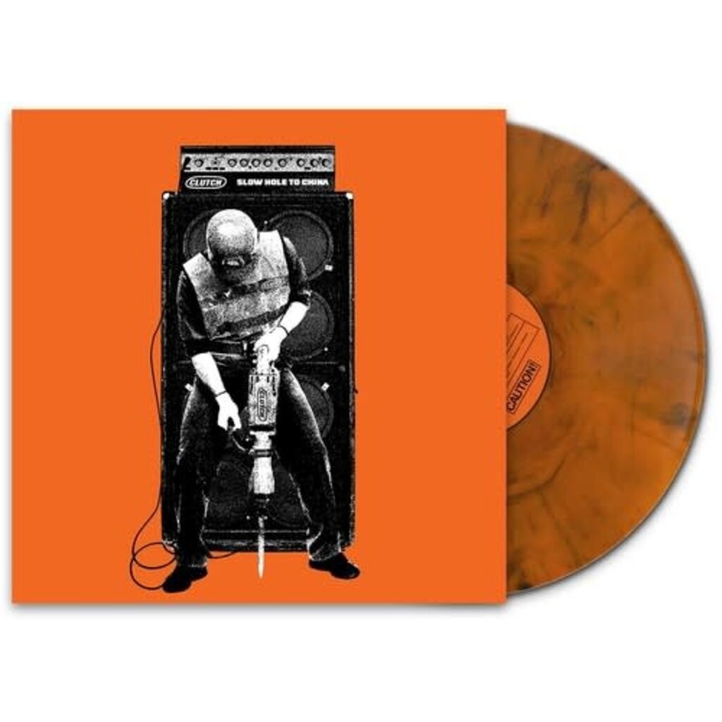 CLUTCH / SLOW HOLE TO CHINA (ORANGE SMOKE VINYL)