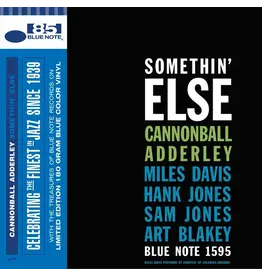 ADDERLEY,CANNONBALL / SOMETHIN ELSE (BLUE VINYL) (I)