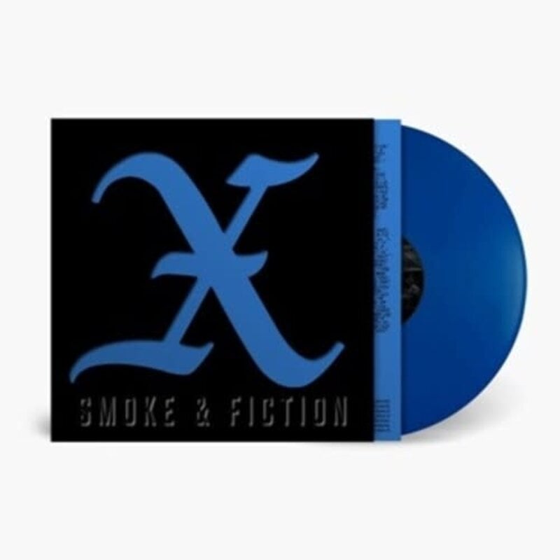 X / Smoke & Fiction (Indie Exclusive, Colored Vinyl, Blue)