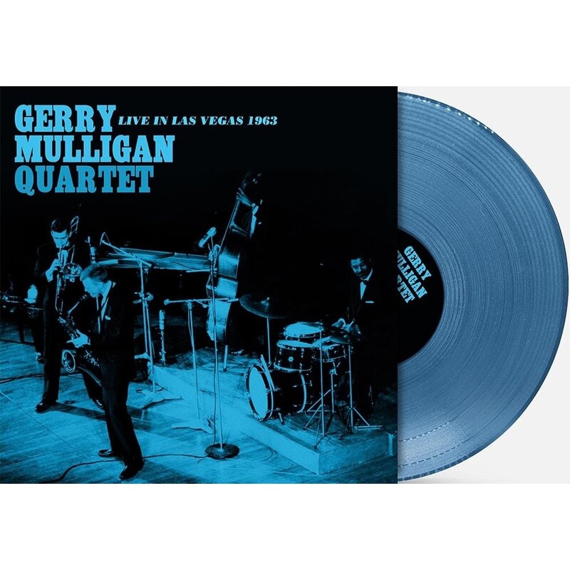 MULLIGAN,GERRY QUARTET / Live In Las Vegas 1963 (RSD Essential)(Blue Vinyl)