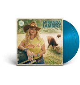 LAMBERT,MIRANDA / Postcards From Texas (Colored Vinyl, Blue, Postcard)