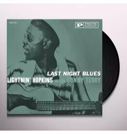 HOPKINS,LIGHTIN / TERRY,SONNY / Last Night Blues (Bluesville Acoustic Sounds Series)