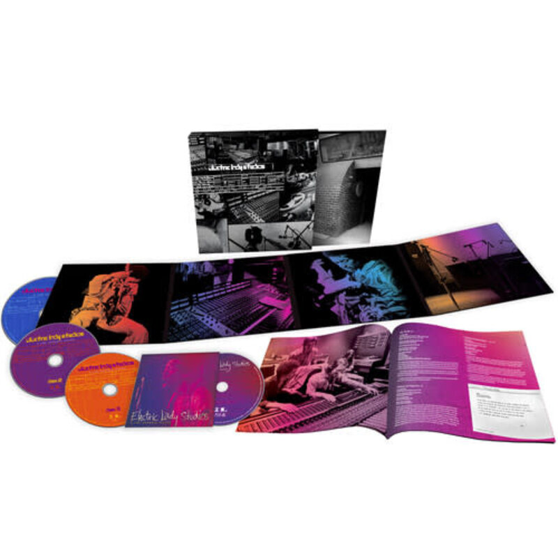 HENDRIX,JIMI / Electric Lady Studios: A Jimi Hendrix Vision (3CD/ 1Bluray Box Set)