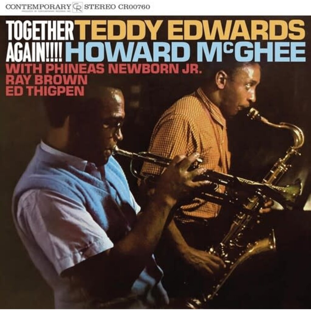 EDWARDS,TEDDY / MCGHEE,HOWARD / Together Again!!!! (Contemporary Records Acoustic Sounds Series)