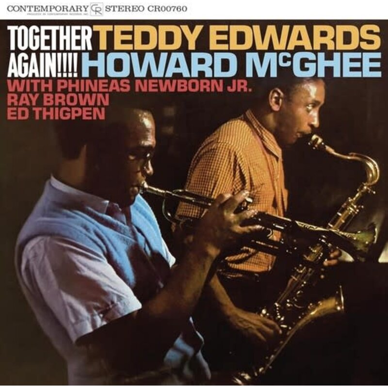 EDWARDS,TEDDY / MCGHEE,HOWARD / Together Again!!!! (Contemporary Records Acoustic Sounds Series)