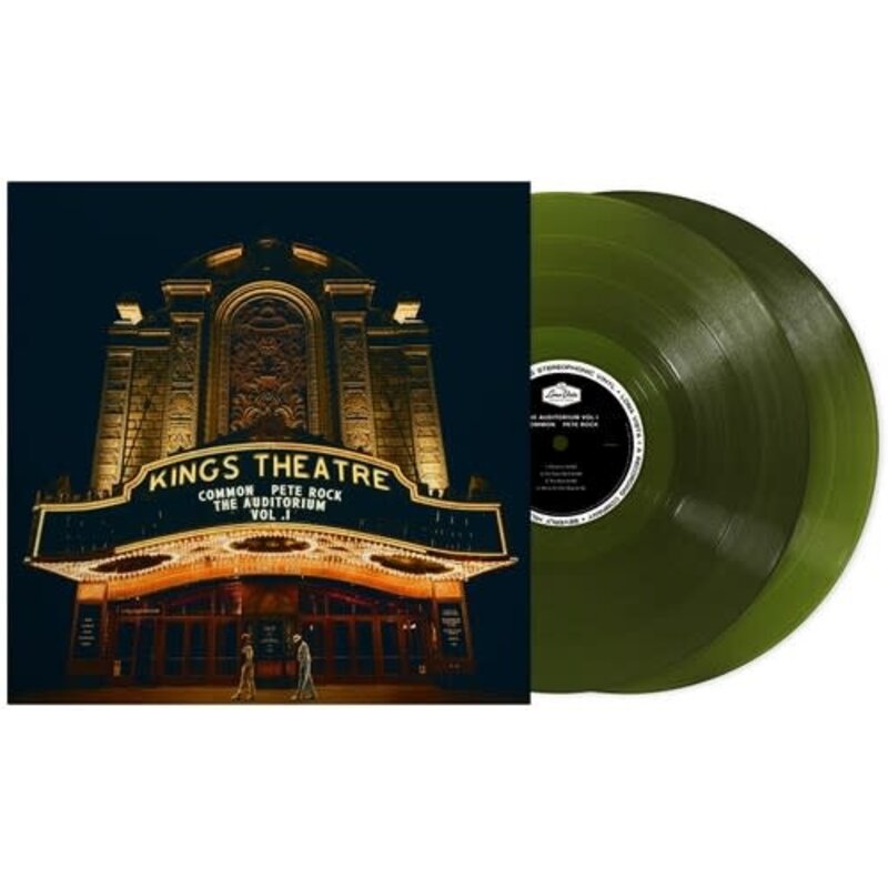 COMMON & PETE ROCK / The Auditorium, Vol. 1 (Indie Exclusive, Limited Edition, Clear Vinyl, Green)
