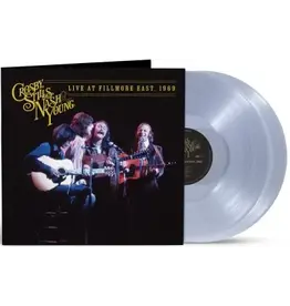 CROSBY STILLS NASH & YOUNG / Live At Fillmore East, 1969 (Clear Vinyl)