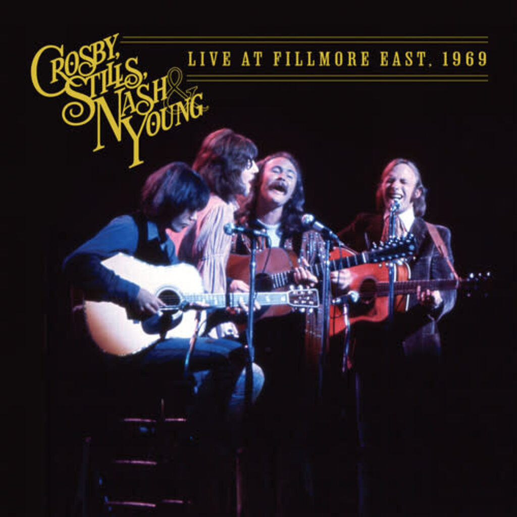 CROSBY STILLS NASH & YOUNG / Live At Fillmore East, 1969