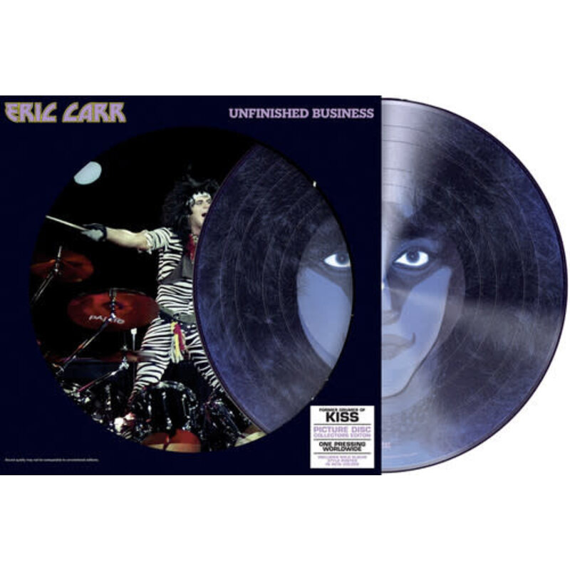 CARR,ERIC / Unfinished Business (Picture Disc Vinyl, Poster, Remastered, Reissue)