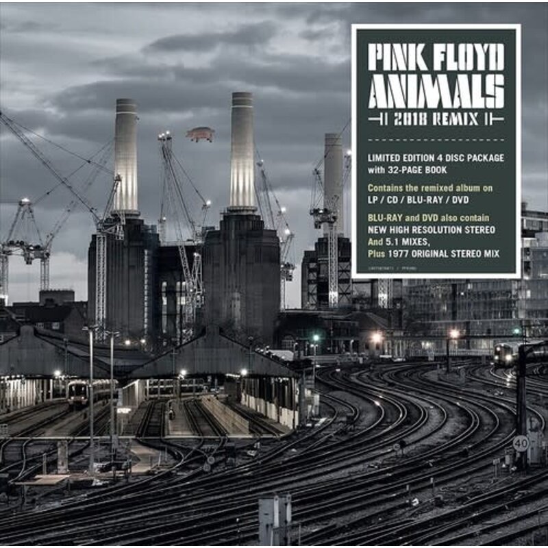 PINK FLOYD /Animals (2018 Remix)  Deluxe Limited LP/CD/BR/DVD