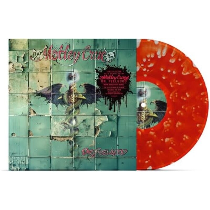 MOTLEY CRUE / Dr Feelgood (35th Anniversary)(Indie Exclusive, Clear Vinyl, Red)