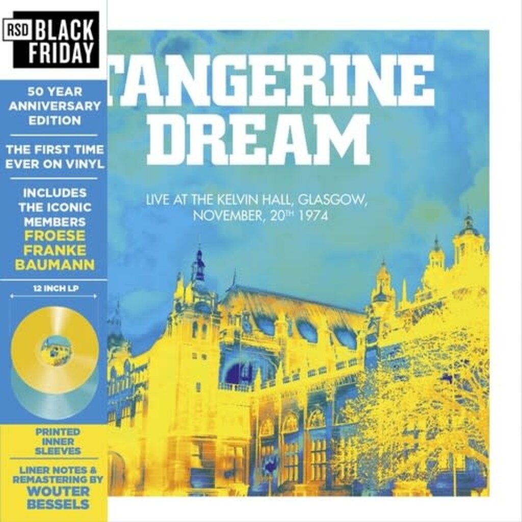 TANGERINE DREAM / LIVE AT THE KELVIN HALL GLASGOW 1974: 50 (RSD) (RSD-BF24)