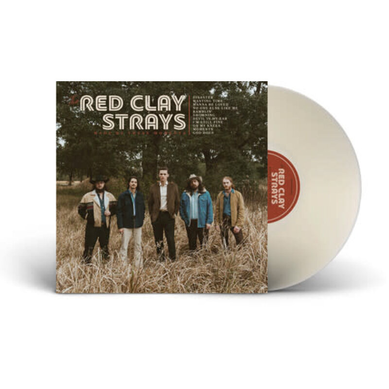 RED CLAY STRAYS / MADE BY THESE MOMENTS (TRANSLUCENT MILKY CLEAR VINYL)