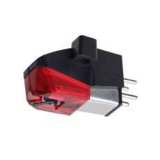 Audio-Technica AT-XP5 DJ Cartridge with Elliptical Bonded Stylus 1/2" Mount (Black/Red)