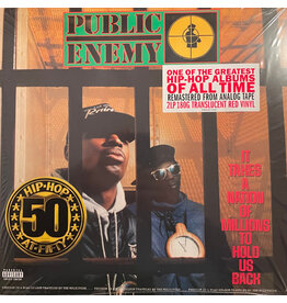 PUBLIC ENEMY /  It Takes A Nation Of Millions To Hold Us Back (35th Anniversary, Clear Vinyl, Ruby, Red)