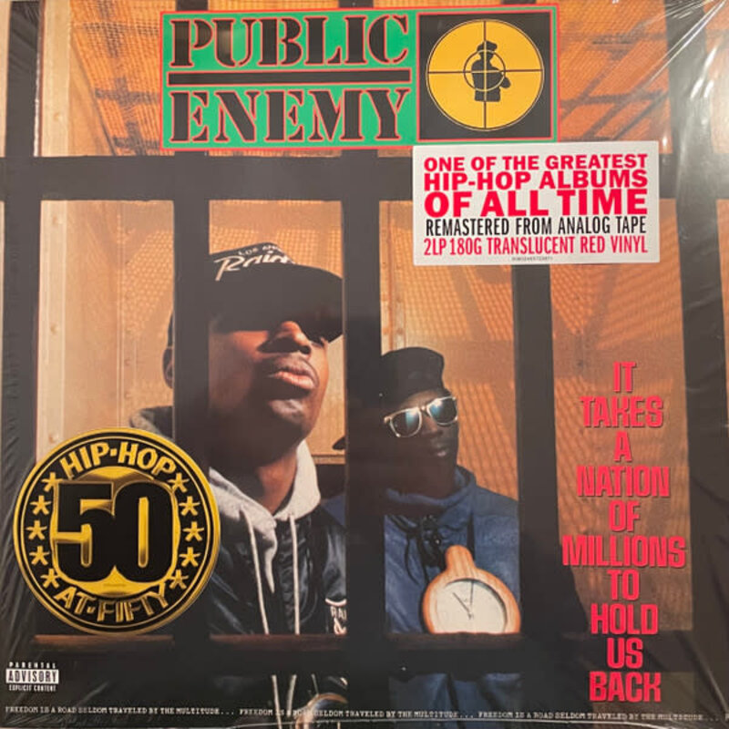 PUBLIC ENEMY /  It Takes A Nation Of Millions To Hold Us Back (35th Anniversary, Clear Vinyl, Ruby, Red)
