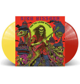 King Gizzard and the Lizard Wizard / Live at Bonnaroo 22 (Colored Vinyl, Red, Yellow, Gatefold LP Jacket)