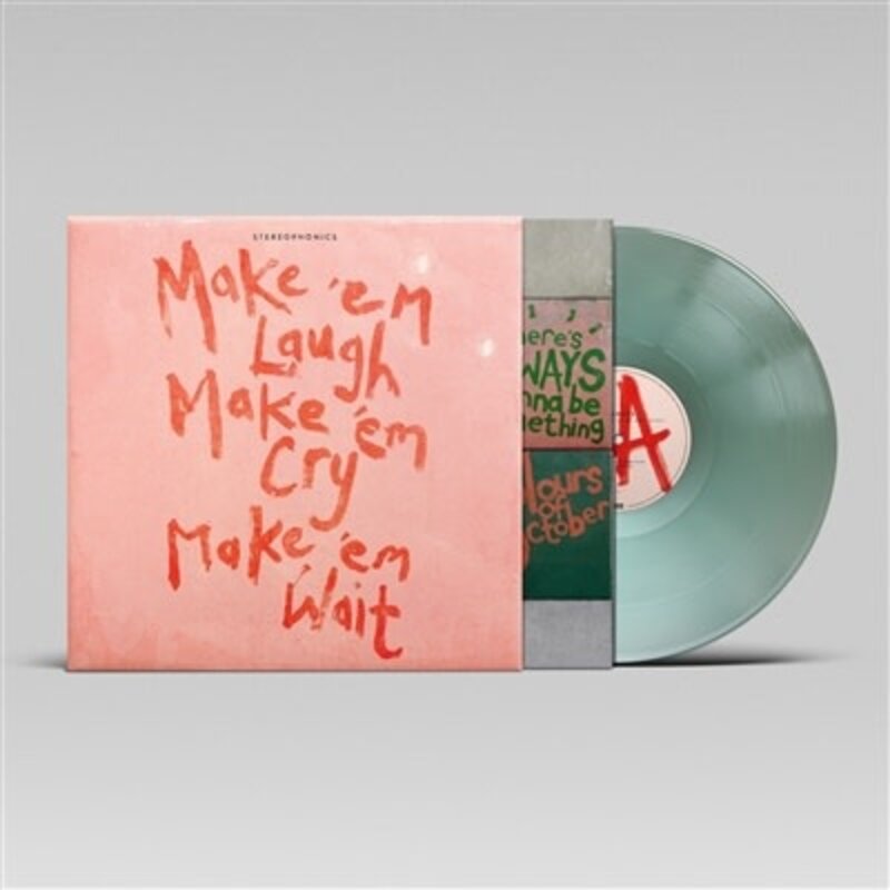 STEREOPHONICS / Make 'Em Laugh, Make 'Em Cry, Make 'Em Wait (Indie Exclusive, Limited Edition, 180 Gram Vinyl, Clear Vinyl)