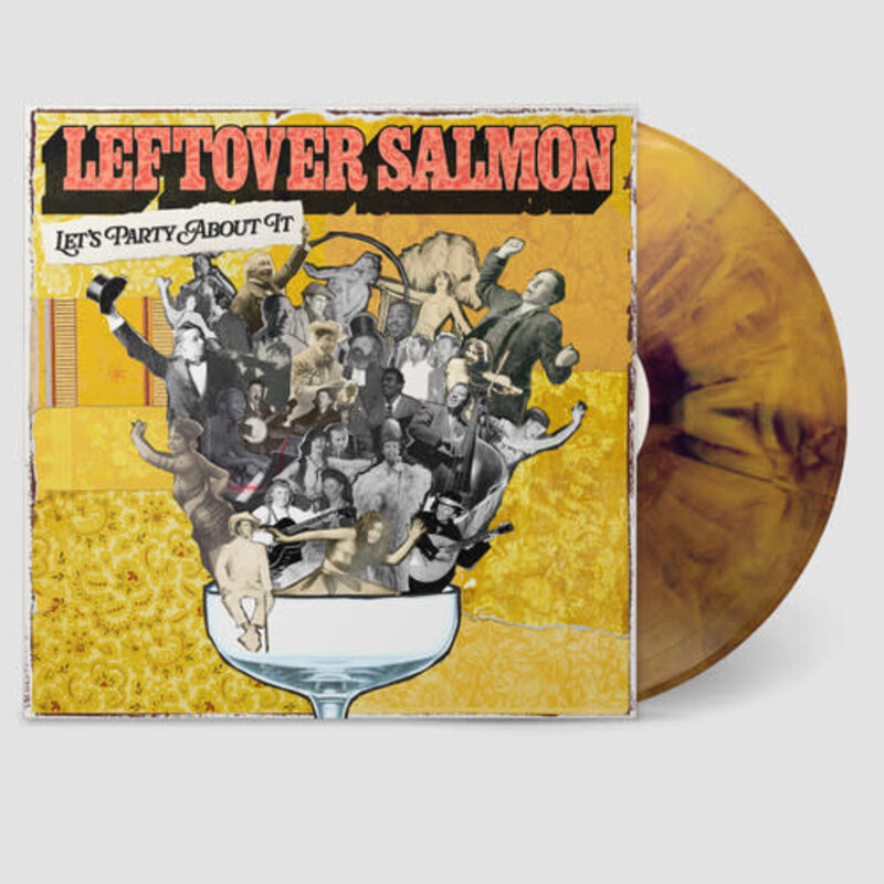 LEFTOVER SALMON / Let's Party About It (Deep Yellow / Purple Twisted)