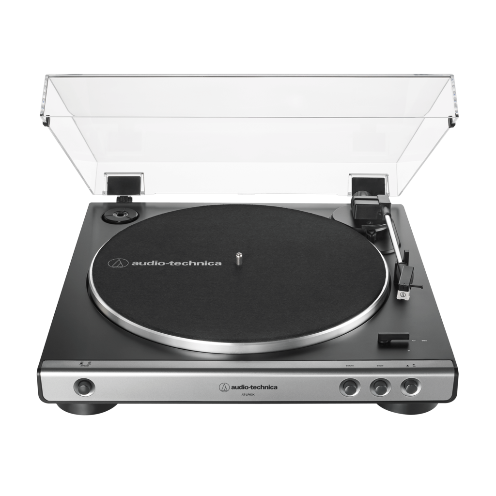 Audio Technica AT-LP60X Fully Automatic Stereo Turntable System (2 Colors)