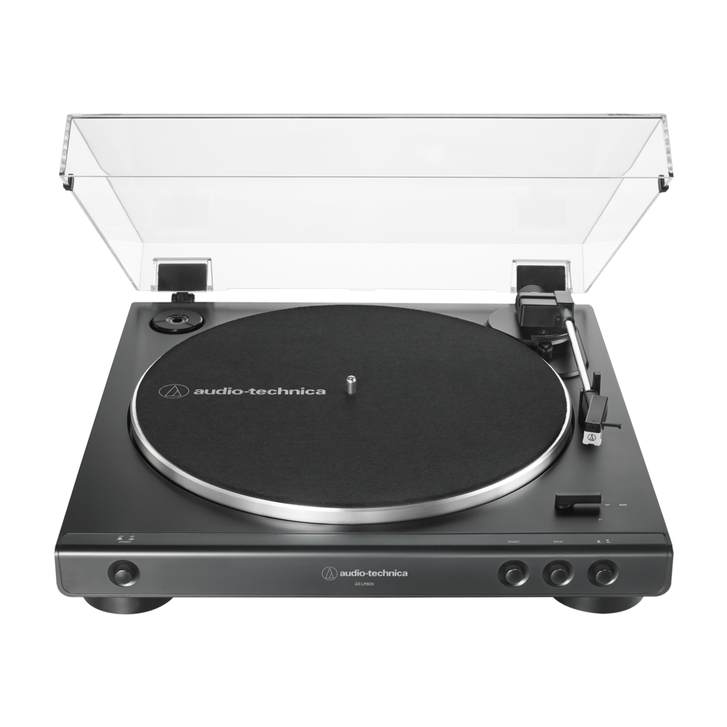 Audio Technica AT-LP60X Fully Automatic Stereo Turntable System (2 Colors)