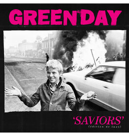 GREEN DAY / Saviors (Indie Exclusive, Deluxe Edition, Clear Vinyl, Pink)