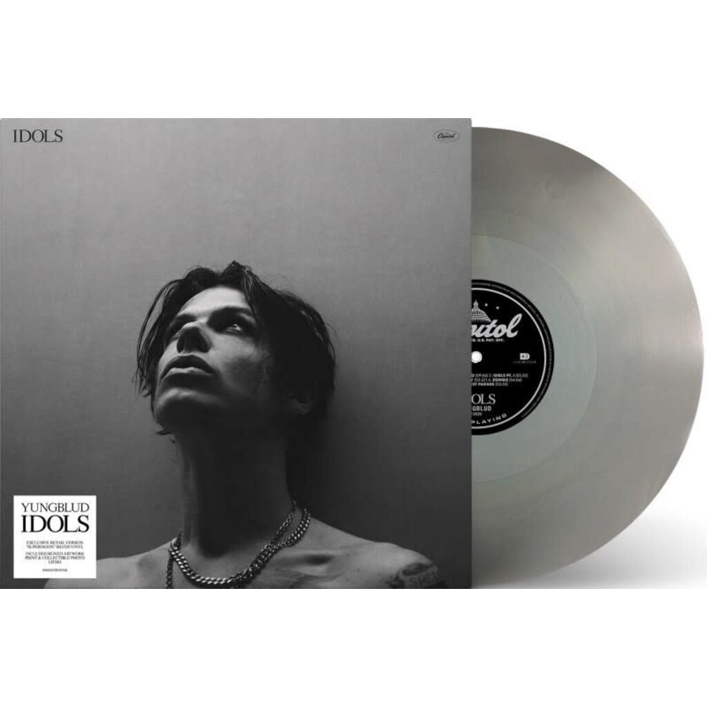 YUNGBLUD / Idols (Indie Exclusive, Limited Edition, Colored Vinyl, Silver, Booklet)