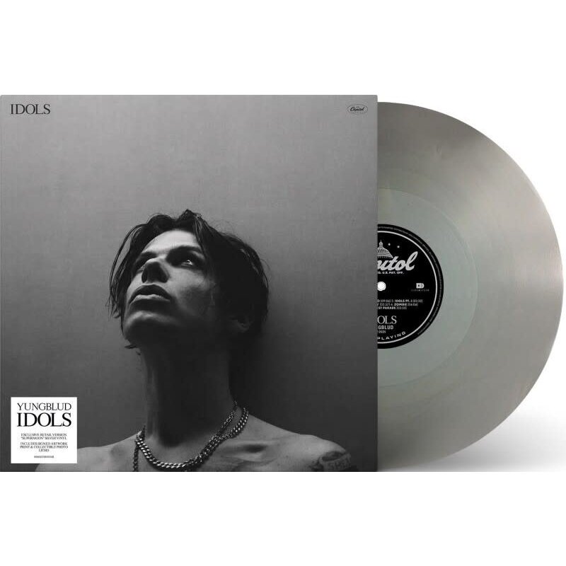 YUNGBLUD / Idols (Indie Exclusive, Limited Edition, Colored Vinyl, Silver, Booklet)