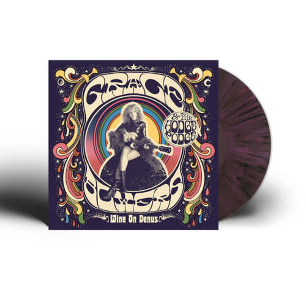 BOWERS,GRACE & THE HODGE PODGE / Wine On Venus (Colored Vinyl, Splatter)