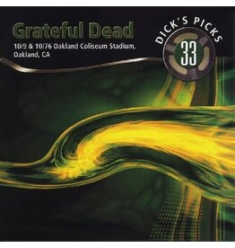 GRATEFUL DEAD / Dicks Picks Vol. 33 10/9 & 10/10/76, Oakland Coliseum Stadium Oakland CA