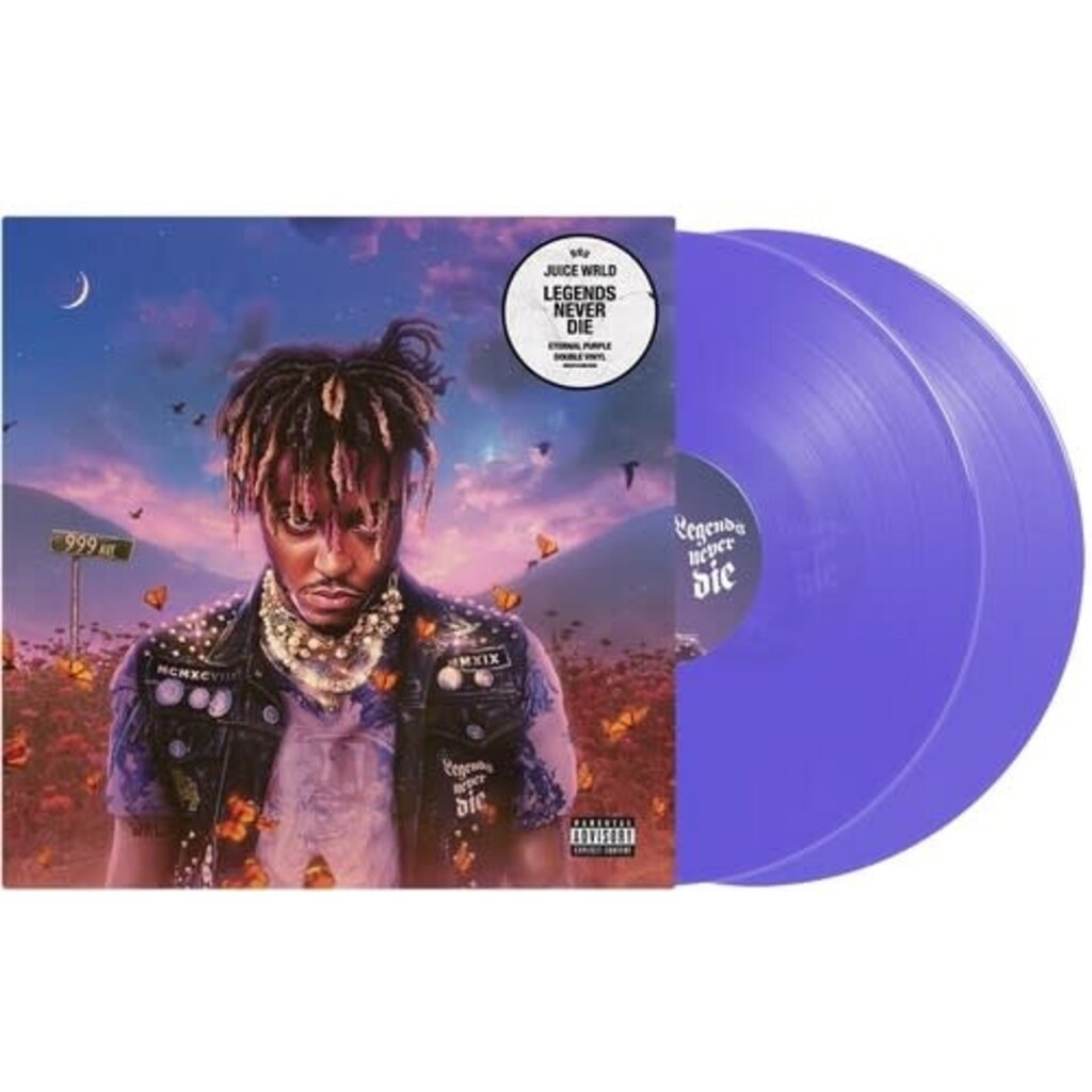 JUICE WRLD / LEGENDS NEVER DIE (X) (5 YEAR ANNIVERSARY) (ETERNAL PURPLE VINYL/