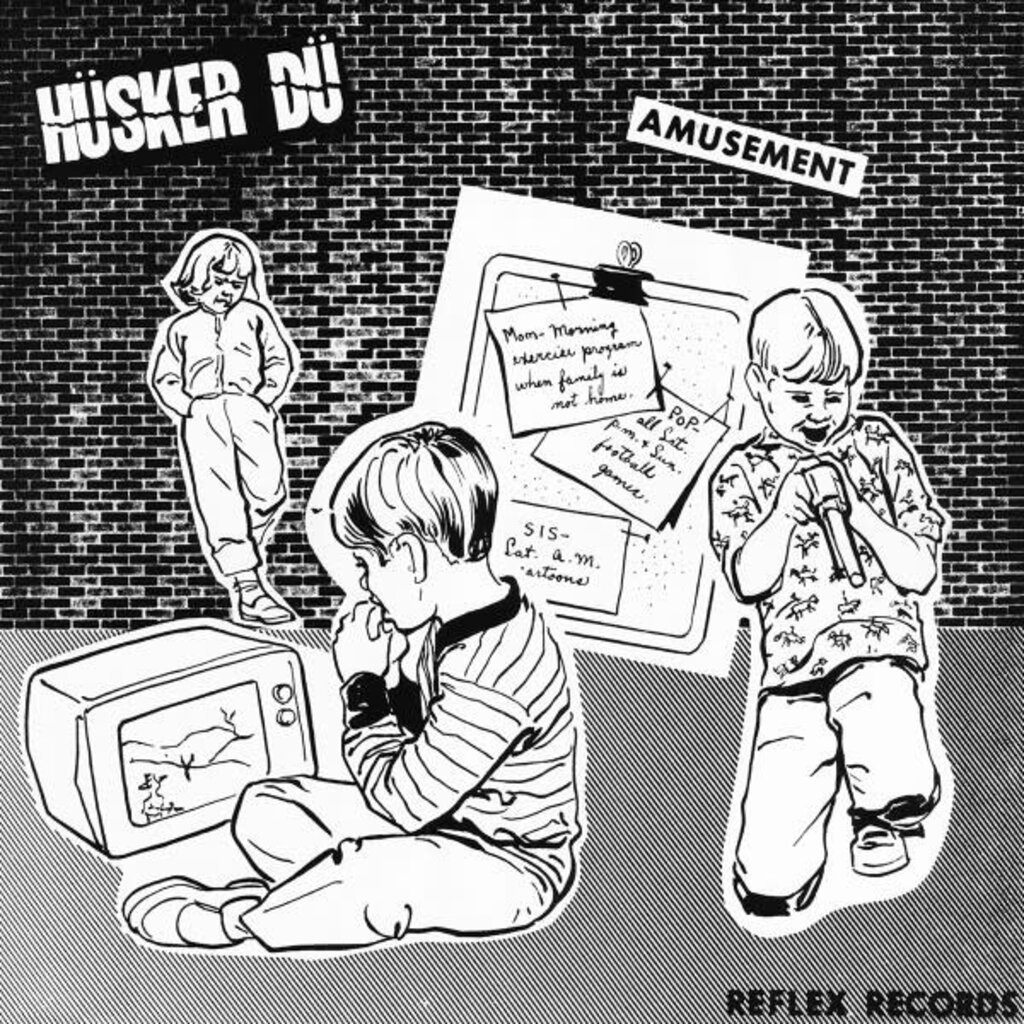 HUSKER DU / STATUE/AMUSEMENT 12"