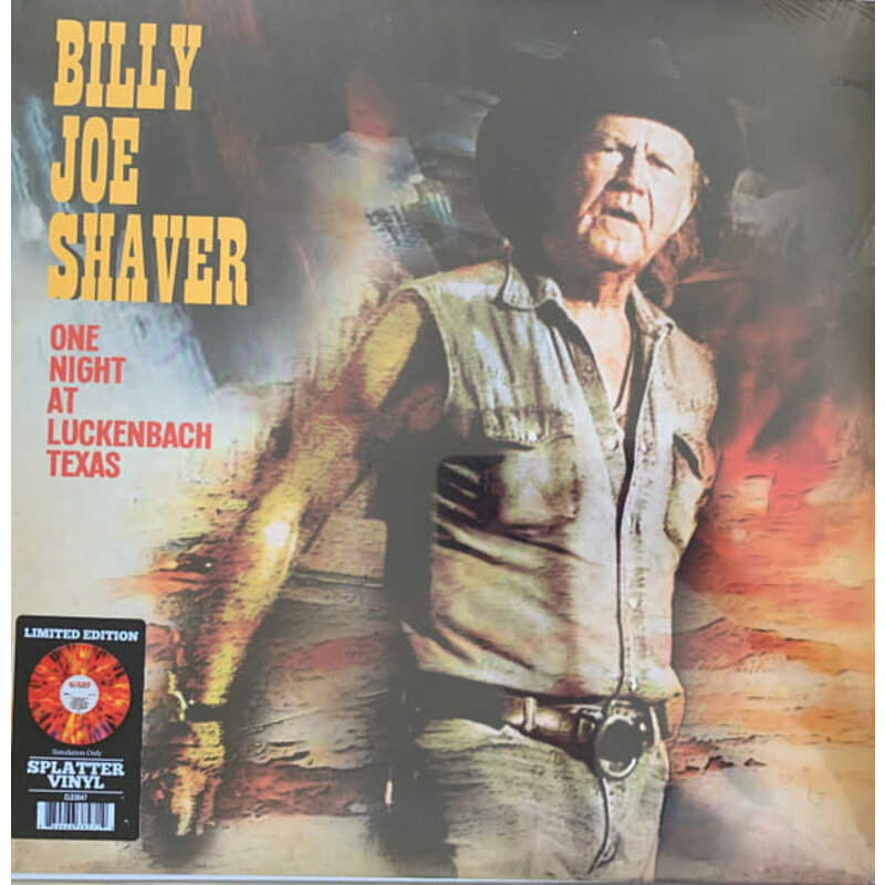 SHAVER, BILLY JOE / One Night At Luckenbach Texas (SPLATTER VINYL)
