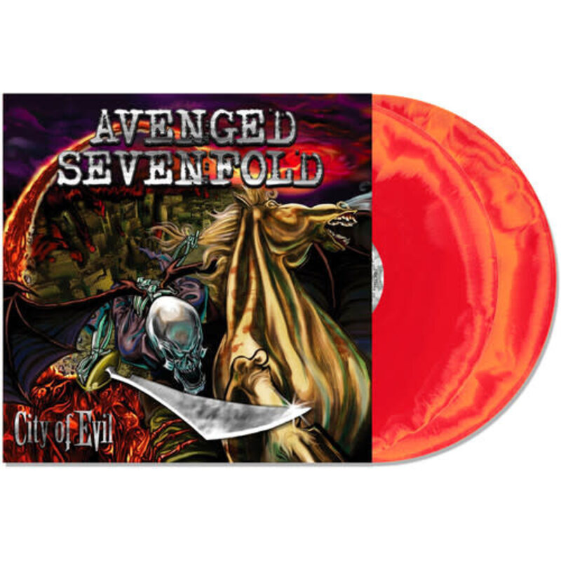 AVENGED SEVENFOLD / CITY OF EVIL (IEX) ORANGE/RED