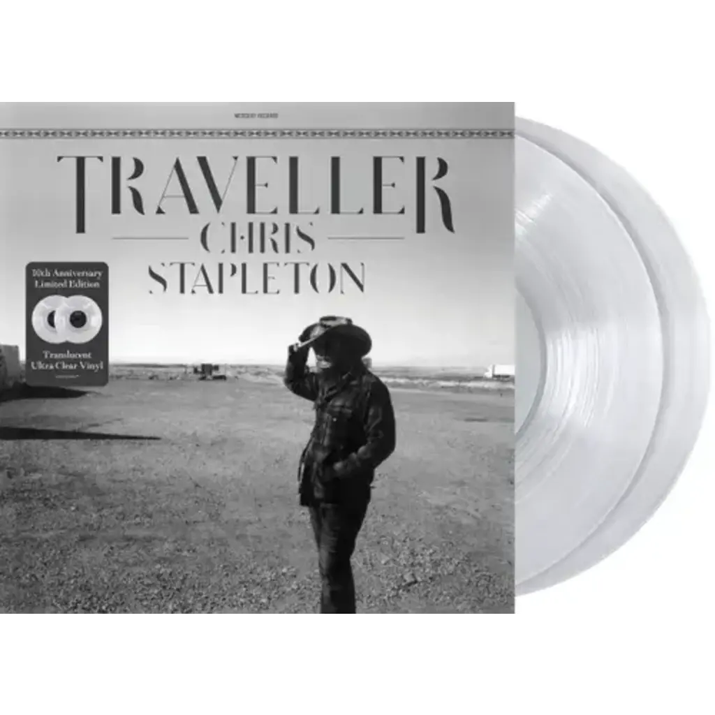 STAPLETON,CHRIS / TRAVELLER (TRANSLUCENT ULTRA CLEAR VINYL/2LP/10 YEAR ANNIVERSARY)