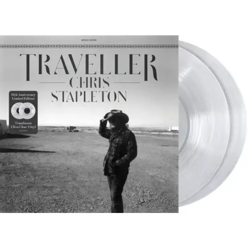 STAPLETON,CHRIS / TRAVELLER (TRANSLUCENT ULTRA CLEAR VINYL/2LP/10 YEAR ANNIVERSARY)