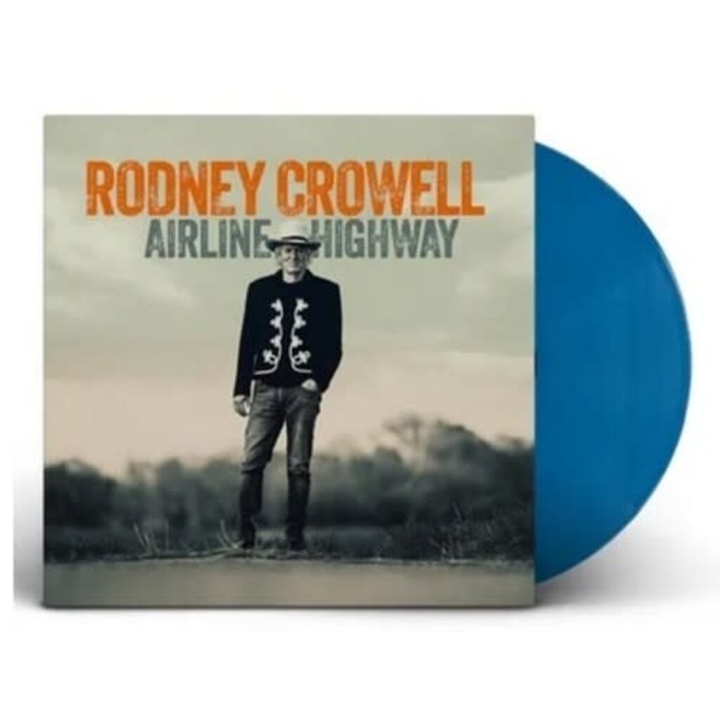 Crowell, Rodney / Airline Highway (INDIE EXCLUSIVE, COBALT VINYL)