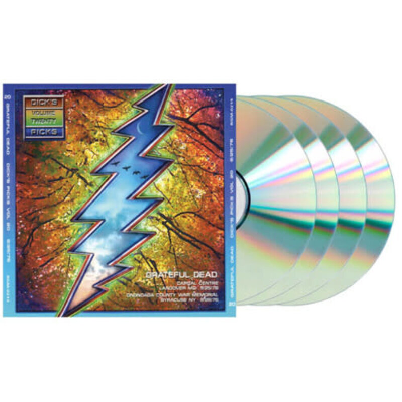 Grateful Dead / Dick's Picks Vol. 20-Capital Centre, Landover, MD 9/25/76 Onondaga County War Memorial, Syracuse, NY 9/28/76 (4-CD Set)