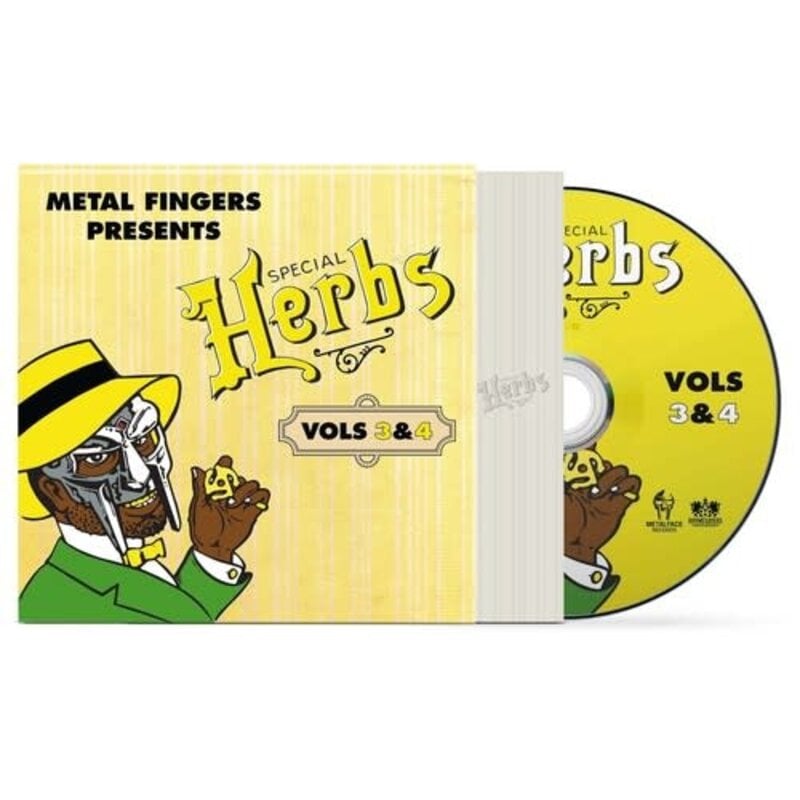 MF DOOM / Metal Fingers Presents: Special Herbs Vol. 3 & 4 (CD)