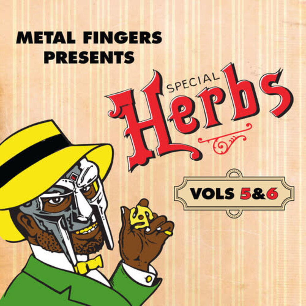 MF DOOM / Metal Fingers Presents: Special Herbs Vol. 5 & 6 (Apple Red Vinyl)