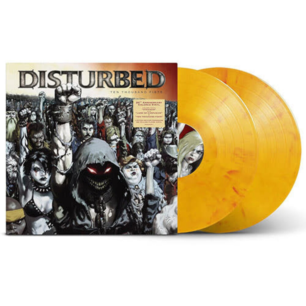 DISTURBED / Ten Thousand Fists (Yellow Vinyl)