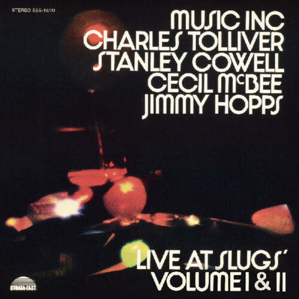 Tolliver, Charles and Music Inc / Live at Slugs', Volume I & II